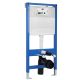 Balneo Fix-Frame Slim falba építhető WC tarály acél kerettel 52,5×105,4 cm fali WC-hez F0101010102-2