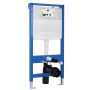 Balneo Fix-Frame Slim falba építhető WC tarály acél kerettel 52,5×105,4 cm fali WC-hez F0101010102-2