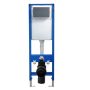 Balneo Fix-Frame Narrow falba építhető keskeny keret 35,2×106,3 cm öblítőtartállyal fali WC-hez F0101010108-1