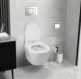 Balneo Luna fehér Duroplast WC ülőke lágyan záródó kivitelben