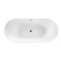 Balneo PARMA szabadon álló akril kád 170x72 cm krómozott Click-Clack leeresztővel, fehér J0101010301-1 – BAL-J01010103011