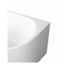 Balneo Avola szabdon álló akril kád 160x80 cm Click-Clack leeresztővel, bal sarokba/ fehér J0101020502-1 – BAL-J01010205021