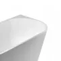 Balneo Viva szabdon álló akril kád 160x75 cm Click-Clack fekete leeresztővel, fehér J0101030102-2 – BAL-J01010301022