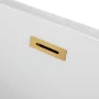 Balneo Parma szabadon álló akril kád 170x72 cm arany Click-Clack színű leeresztővel, fehér J0101040301-1 – BAL-J01010403011