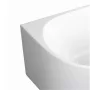 Balneo Avola szabadon álló akril kád 170x80 cm tükör arany Click-Clack leeresztővel, jobbos/fehér J0101050402-2 – BAL-J01010504022