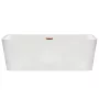 Balneo ROMA szabadon álló akril kád 170x80 cm Click-Clack réz leeresztővel, fehér J0101060101-1 – BAL-J01010601011