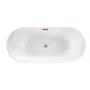 Balneo PARMA szabadon álló akril kád 170x72 cm Click-Clack réz leeresztővel, fehér J0101060301-1 – BAL-J01010603011