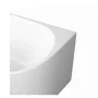 Balneo Avola szabadon álló akril kád 160x80 cm Click-Clack réz leeresztővel, bal oldalra/fehér J0101060502-1 – BAL-J01010605021