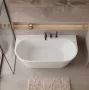Balneo Viva Plus falhoz illeszthető akril kád 150x75 cm fehér leeresztővel és szifonnal, fehér kivitelben.