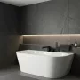 Balneo Viva Plus falhoz illeszthető akril kád 160x75 cm fehér leeresztővel és szifonnal, fehér kivitelben.