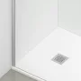 Balneo Beira Walk-in zuhanyfal 50x200 cm átlátszó üveggel és vágható merevítővel, króm profilszín.