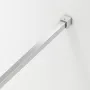 Balneo Beira Walk-in zuhanyfal 50x200 cm átlátszó üveggel és vágható merevítővel, króm profilszín.