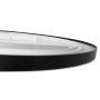 Balneo VENUS kerek LED tükör állítható fényerővel 60 cm páratlanító funkcióval, fekete kerettel L0101010403-1