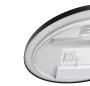 Balneo VENUS kerek LED tükör állítható fényerővel 70 cm páratlanító funkcióval, fekete kerettel L0101010403-2