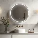 Balneo SUN kerek LED tükör 60 állítható fényerővel és párátlanító funkcióval L0101020404-1 – BAL-L01010204041