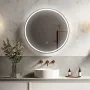 Balneo SUN kerek LED tükör 90 állítható fényerővel és párátlanító funkcióval L0101020404-4 – BAL-L01010204044
