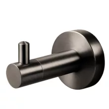 Balneo Qube 1-es model fém akasztó, gun metal M0101070101