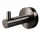 Balneo Qube 1-es model fém akasztó, gun metal M0101070101