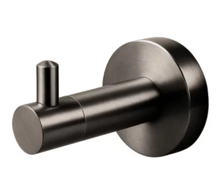 Balneo Qube 1-es model fém akasztó, gun metal M0101070101
