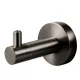 Balneo Qube 1-es model fém akasztó, gun metal M0101070101