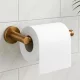 Balneo Qube Model 1 fali WC-papír tartó réz kivitelben, elegáns fürdőszobai kiegészítő