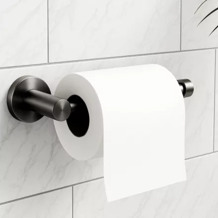 Balneo Qube Model 1 Fali WC papírtartó, gun metal M0201070503