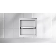 Balneo Wall-Box falba süllyeszthető 18 cm-es WC-papír tartó króm kivitelben, modern fürdőszobai kiegészítő