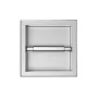 Balneo Wall-Box falba süllyeszthető 18 cm-es WC-papír tartó króm kivitelben, modern fürdőszobai kiegészítő