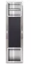 Balneo Wall-Box falba süllyesztett inox WC-papír tartó és tároló króm kivitelben, modern fürdőszobai kiegészítő