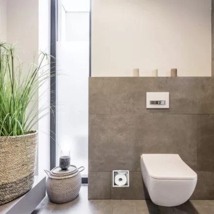 Balneo Wall Box falba süllyesztett króm WC papír tároló inox kivitelben