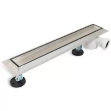 Balneo kétoldalas, csempézhető zuhanyfolyóka oldalsó szifonnal, króm kivitelben, 80 cm hosszban