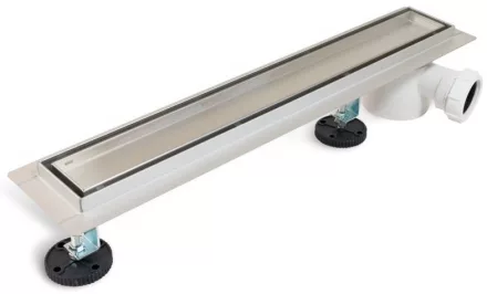 Balneo kétoldalas, csempézhető zuhanyfolyóka oldalsó szifonnal, króm kivitelben, 80 cm hosszban
