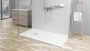 Balneo Stone Tray fehér kompozit zuhanytálcához rozsdamentes acél rács