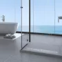 Balneo Decor NEXT Wave rozsdamentes acél padlólefolyó szett 70 cm, króm Wave70N – BAL-Wave70N