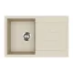 Blanco Evido Cubo 45S gránit 78x50 cm mosogató lefolyógarnitúrával, bézs 105528