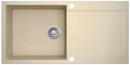 Blanco Evido Cubo XL 6S Compact gránit 100x50 cm mosogató, bézs 105534