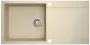 Blanco Evido Cubo XL 6S Compact gránit 100x50 cm mosogató, bézs 105534