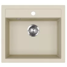   Blanco Evido Quadro 6 gránit 56x51 cm mosogató, bézs 105540