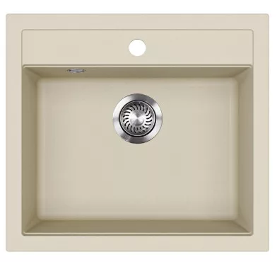 Blanco Evido Quadro 6 gránit 56x51 cm mosogató, bézs 105540