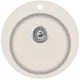 Blanco Evido Tondo kerek 51 cm gránit mosogató, bézs 105558