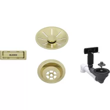 Blanco InFino Lefolyó szett Satin Gold színben 207423