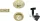 Blanco InFino Lefolyó szett Satin Gold színben 207423