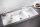 Blanco Zia 8 S kétmedencés gránit mosogató csepegtetővel 116x50 cm, fehér 15597