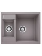 Blanco Metra 6 gránit mosogató 61,5x50 cm, lefolyógarnitúrával, alumetál 516172