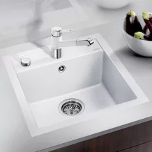   Blanco Dalago 45-F Silgránit mosogató távműködtetővel, fehér 517169