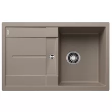   Blanco Metra 45 S gránit mosogató csepegtető felülettel 78x50 cm és lefolyógarnitúrával, tartufo 517346