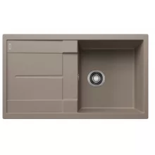   Blanco Metra 5 S gránit mosogató csepegtetővel 86x50 cm lefolyógarnitúrával, tartufo 517349