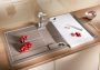 Blanco Metra 5 S gránit mosogató csepegtetővel 86x50 cm lefolyógarnitúrával, tartufo 517349
