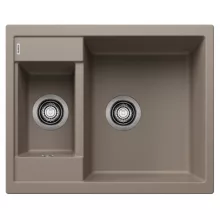  Blanco Metra 6 gránit mosogató 61,5x50 cm, lefolyógarnitúrával, tartufo 517352
