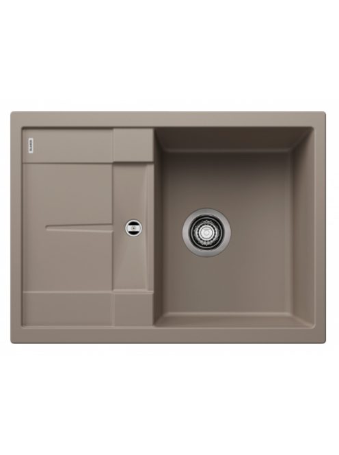 Blanco Metra 45 S Compact egymedencés gránit mosogató csepegtetővel 68x50 cm, tartufo 519569
